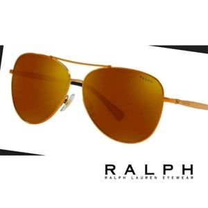 Ralph Lauren Mirror Aviator Sunglasses